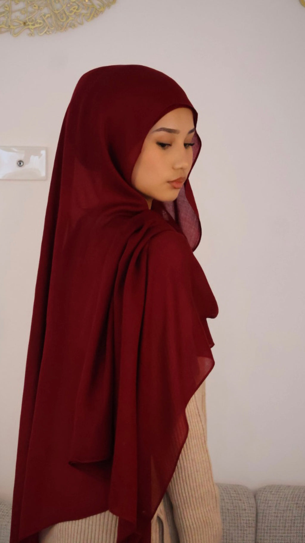 Ruby Modal Hijab Set