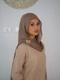 Sand Modal Hijab Set