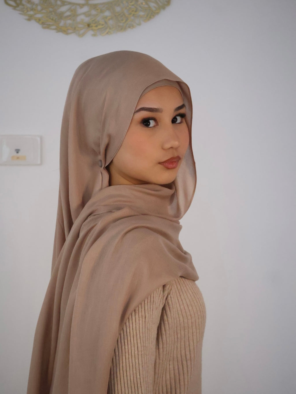Oat Modal Hijab Set