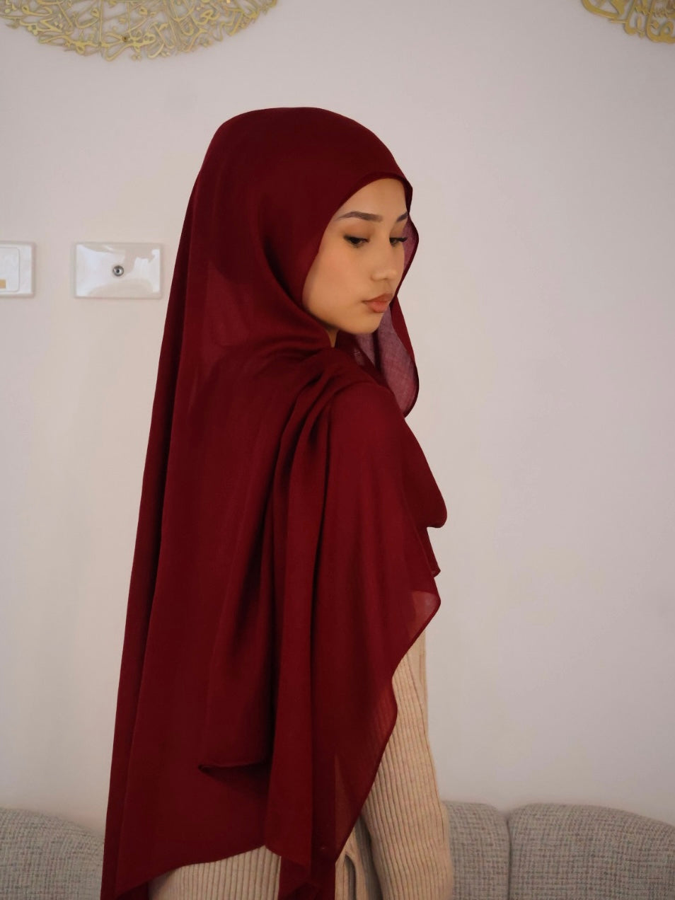 Ruby Modal Hijab Set