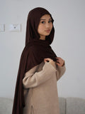 Brown Jersey Hijab