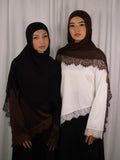 Layla Lace Top - Black