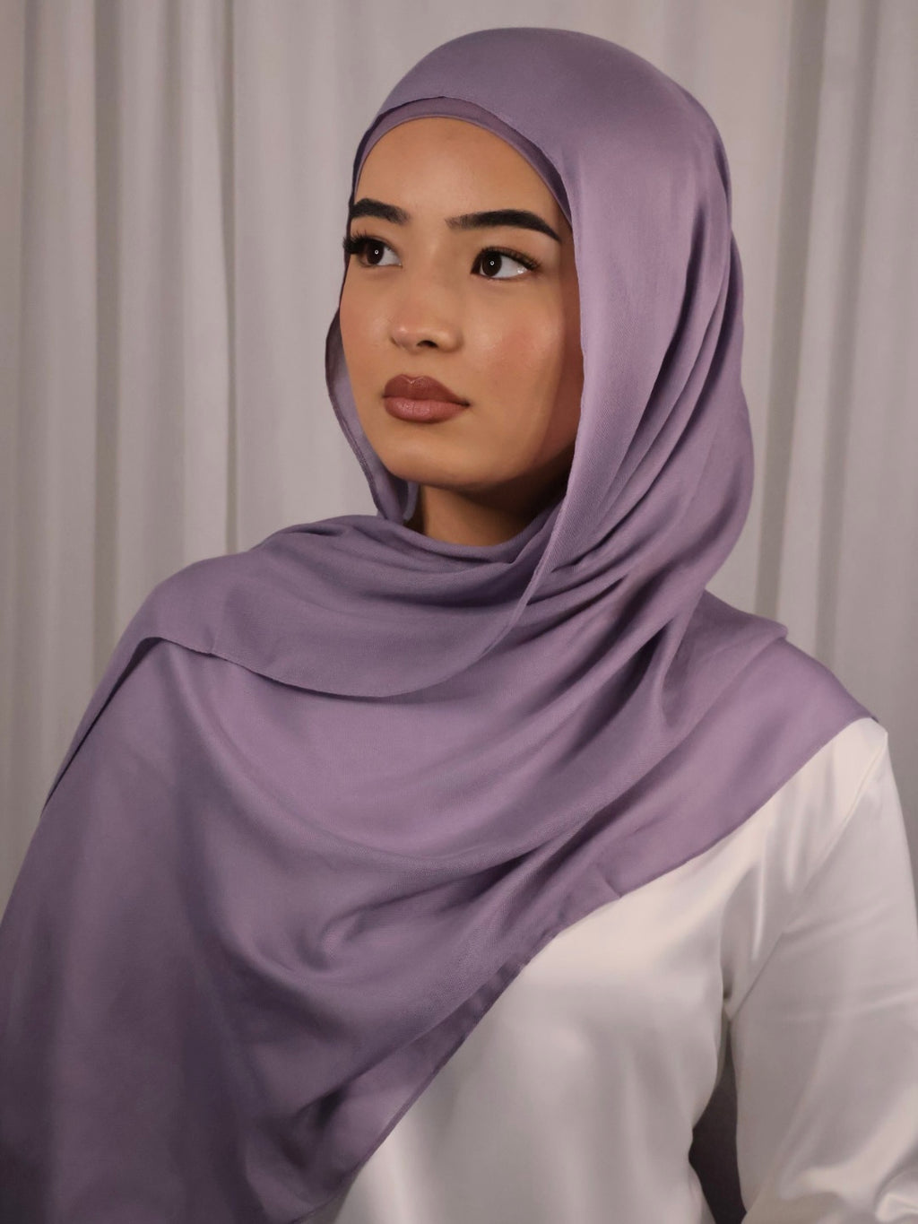 Lilac Modal Hijab Set