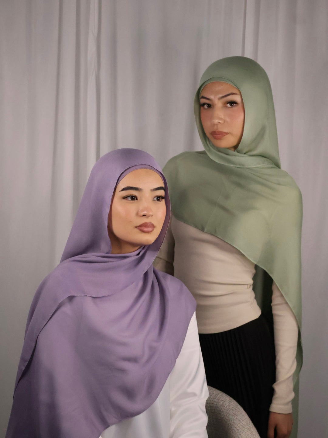 Lilac Modal Hijab Set