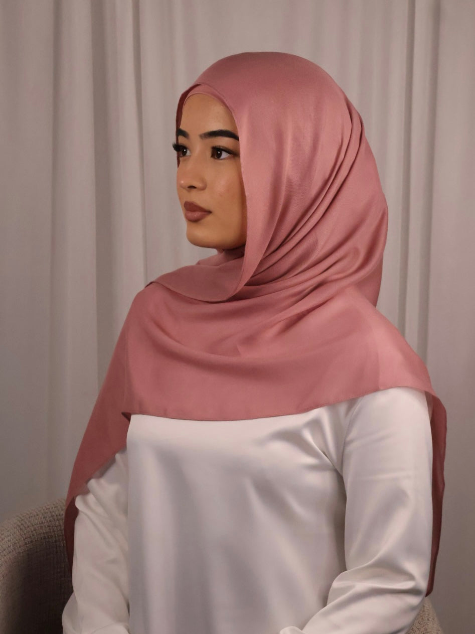 Blush Modal Hijab Set