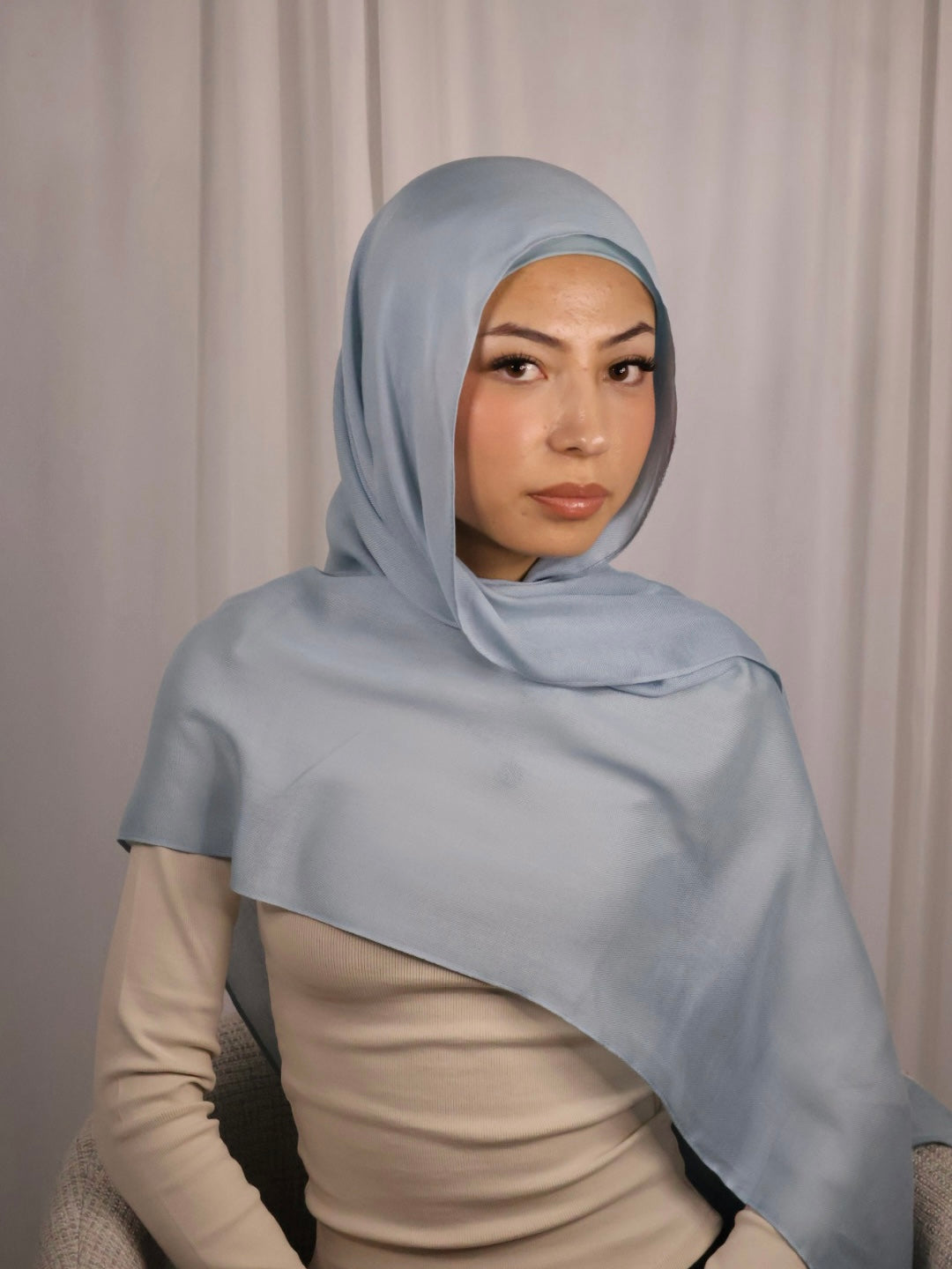 Sky Modal Hijab Set
